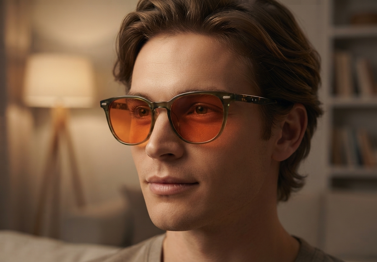Nocturnal Amber Glasses